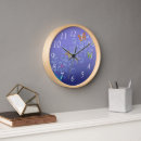 Search for pink butterfly clocks Magenta