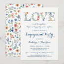 Search for fall in love engagement party invitations Botanical