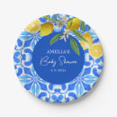 Search for lemon plates Blue and yellow