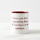 Search for truthful mugs Opinion