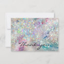 Search for holographic thank you cards Glitter