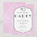 Search for 1920s 40th birthday invitations Gatsby