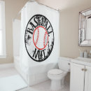 Recherche de baseball rideaux douche Sport