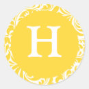 Search for monogram invitation wedding stickers Bridal bride