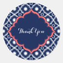 Search for blue and white pattern stickers Elegant