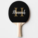 Recherche de or noir raquettes ping pong Girly