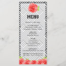Search for red and black menus Stripes