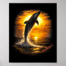 Search for dolphin sunset art Nature