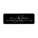 Search for grey and white monogram wedding return address labels Modern