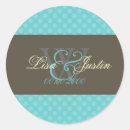 Search for aqua polka dot stickers Blue