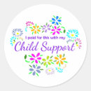 Search for child support stickers Floral