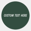 Search for plain colour stickers Green