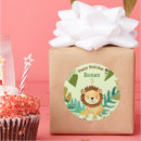 Search for lion birthday stickers Wild