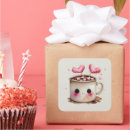 Search for love cocoa stickers Sweet