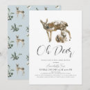 Recherche de fawn baby shower invitations Semer