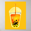 Search for bubble tea posters Watercolor