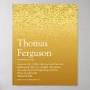 Search for glitzy posters Gold glitter