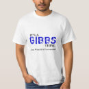 Recherche de gibbs tshirts Nom de famille