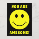 Search for happy face postcards Smiling