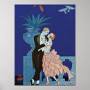 Search for vintage art deco couple posters Illustration