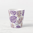Search for purple leaves mugs Modern