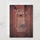Search for wood wedding seating charts Script