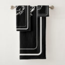 Search for black and white designs bath towels Stylish