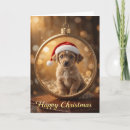 Search for hat christmas cards Puppy