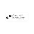 Search for dog paw print rubber stamps Modern