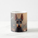 Recherche de dobermann tasses Doberman pinscher