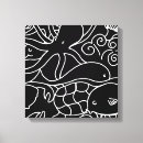 Search for black and white whale art Dolphin