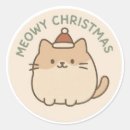 Search for merry christmas cat stickers Elf