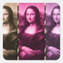 Recherche de mona lisa autocollants Leonardo da vinci
