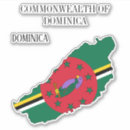 Recherche de drapeau dominique autocollants Drapeaux du monde