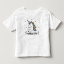 Recherche de unicorn kids tshirts Typographie