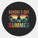 Search for schools out for summer stickers Education