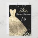 Search for golden sixteenth birthday Party