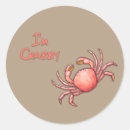 Recherche de crabe drôle autocollants Humour
