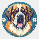 Search for saint bernard stickers Pet