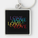 Search for rainbow colour square keychains Lgbtq