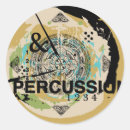 Recherche de percussions autocollants Musique