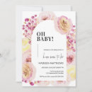 Search for pastel pink baby girl shower invitations Mother to be