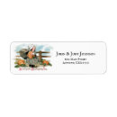Search for cute pumpkin return address labels Thanksgiving