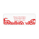 Search for hindu wedding return address labels Paisley