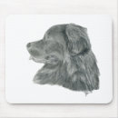 Search for newfies mousepads Black