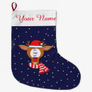 Search for rudolph christmas stockings Santa