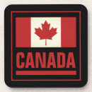 Search for maple leaf coasters Canadian