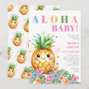 Search for pineapple baby shower invitations Palm leaves