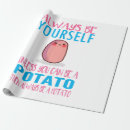 Search for potato wrapping paper Kawaii
