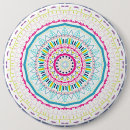 Recherche de mandala coloré badges Cercle